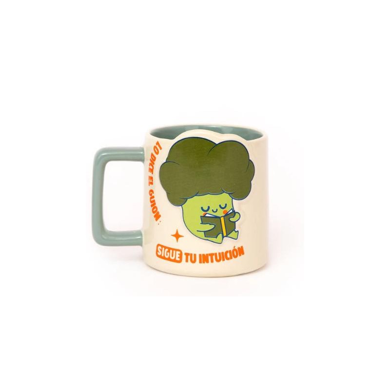 TAZA 3D BROCOLI - ¡SIGUE TU INTUICIÓN 