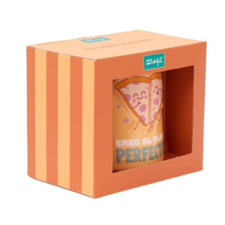 TAZA 3D PIZZAS - ERES EL PLAN PERFECTO 