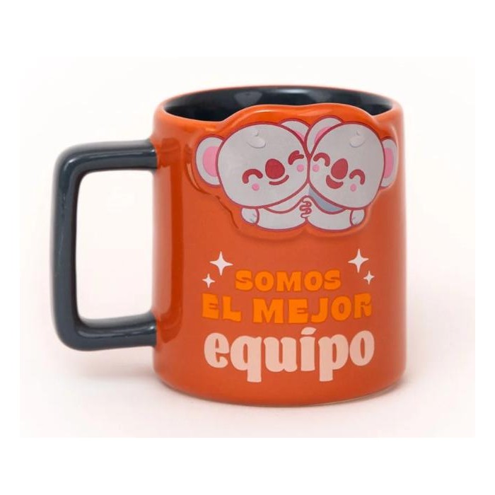 TAZA 3D KOALAS - SOMOS EL MEJOR EQUIPO 