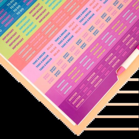 CALENDARIO DE PARED MAGNETICO 2026 - NO APTO PARA 