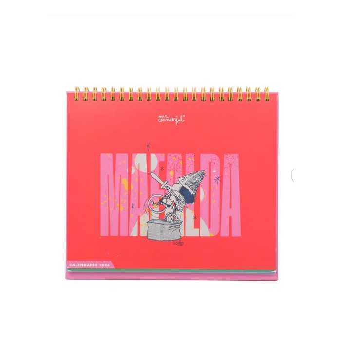 CALENDARIO DE SOBREMESA 2026 - MAFALDA