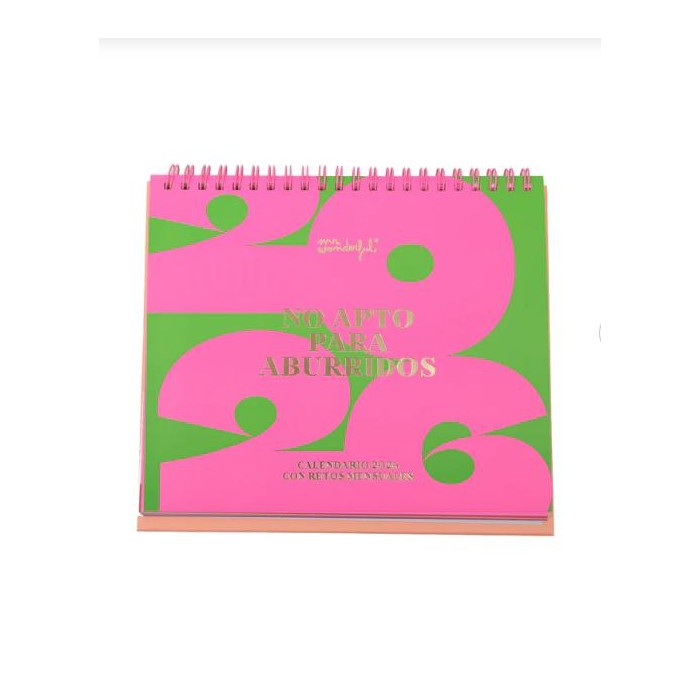 CALENDARIO DE SOBREMESA 2026 - NO APTO PARA 