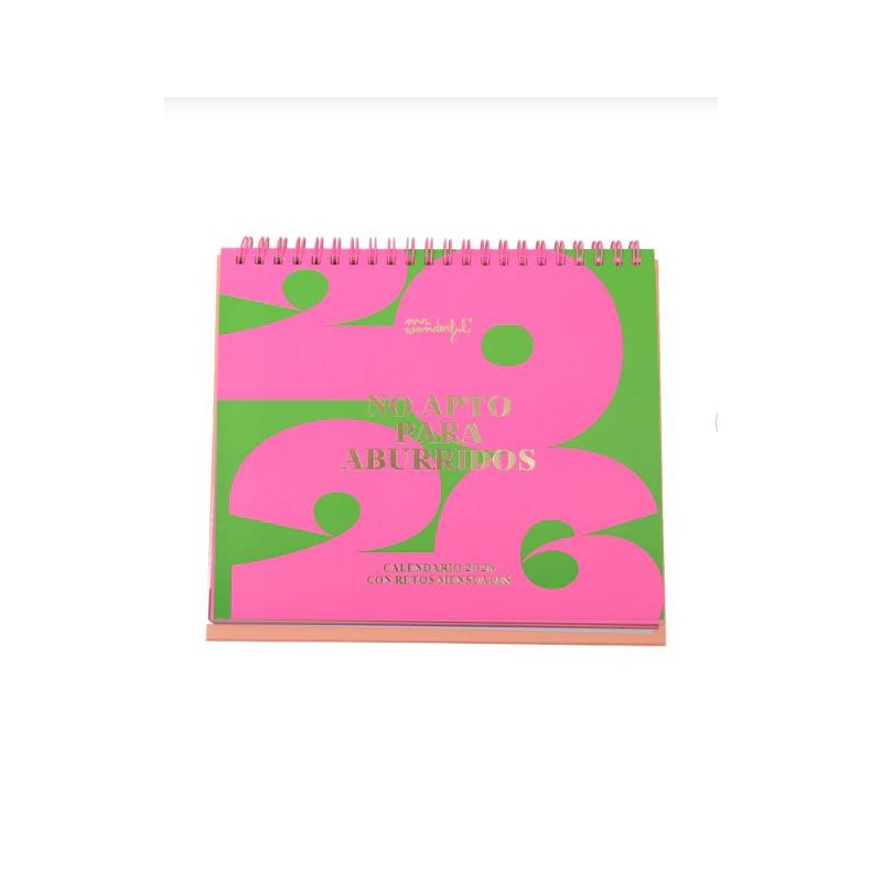 CALENDARIO DE SOBREMESA 2026 - NO APTO PARA 