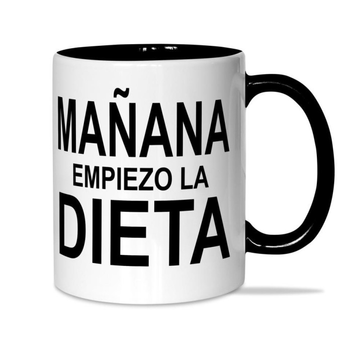 TAZA MAÑANA EMPIEZO LA DIETA
