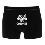 CALZONCILLOS - AQÍ MANDAN MIS COJONES