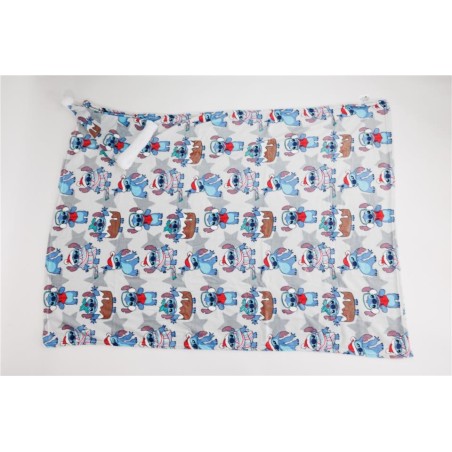 MANTA CORALINA STITCH   GORRO 100 X 140 CM