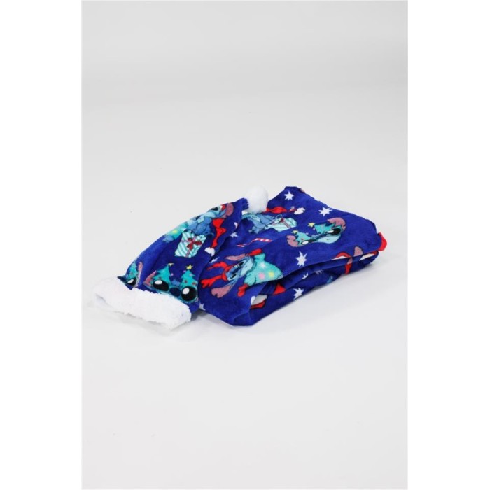 MANTA CORALINA STITCH   GORRO 100 x 140CM