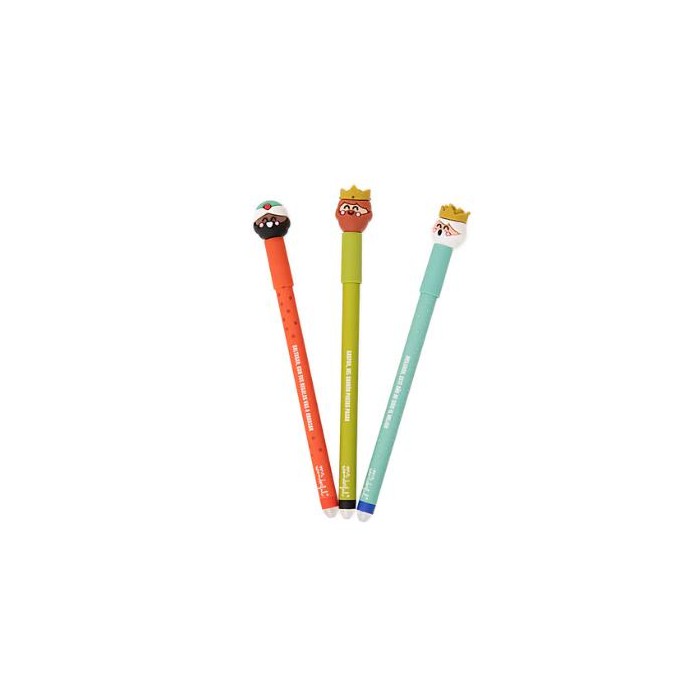 SET 3 BOLIS BORRABLES BO-BO REYES MAGOS