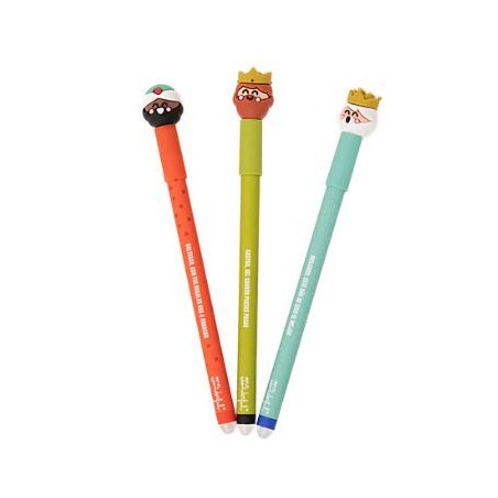 SET 3 BOLIS BORRABLES BO-BO REYES MAGOS