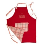 SET DE DELANTAL Y RECETARIO - RECETAS CON MARGEN 