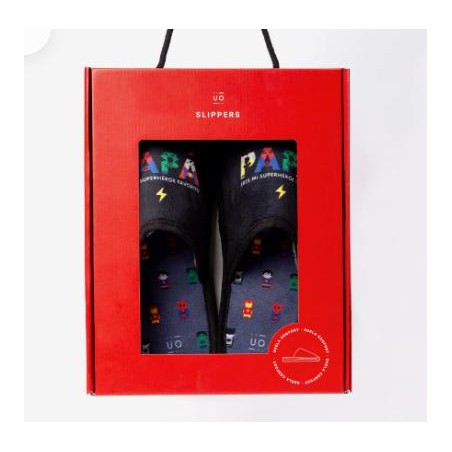 ZAPATILLAS PAPA ERES MI SUPERHEROE FAVORITO 