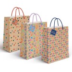 BOLSA PAPEL L CRAFT FESTIVO