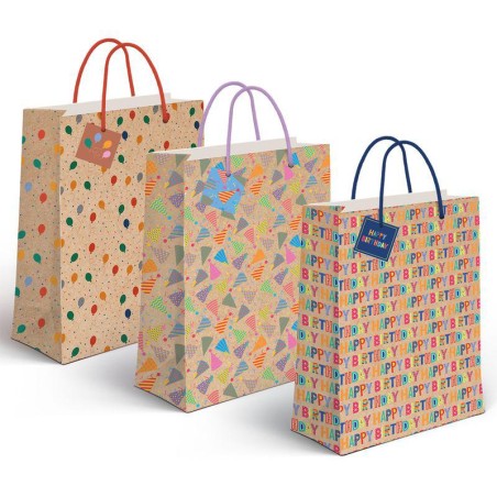 BOLSA PAPEL XL CRAFT FESTIVO