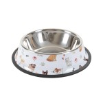 BOL COMEDERO 580ML ANTIDESLIZANTE PERROS