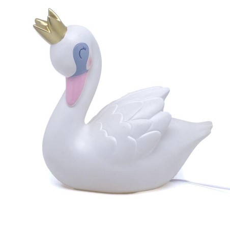 LÁMPARA RESINA CISNE