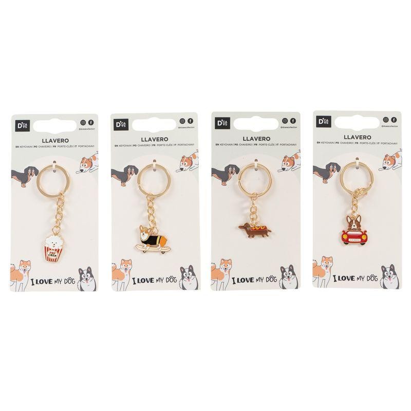 LLAVERO PERROS DIVERTIDOS