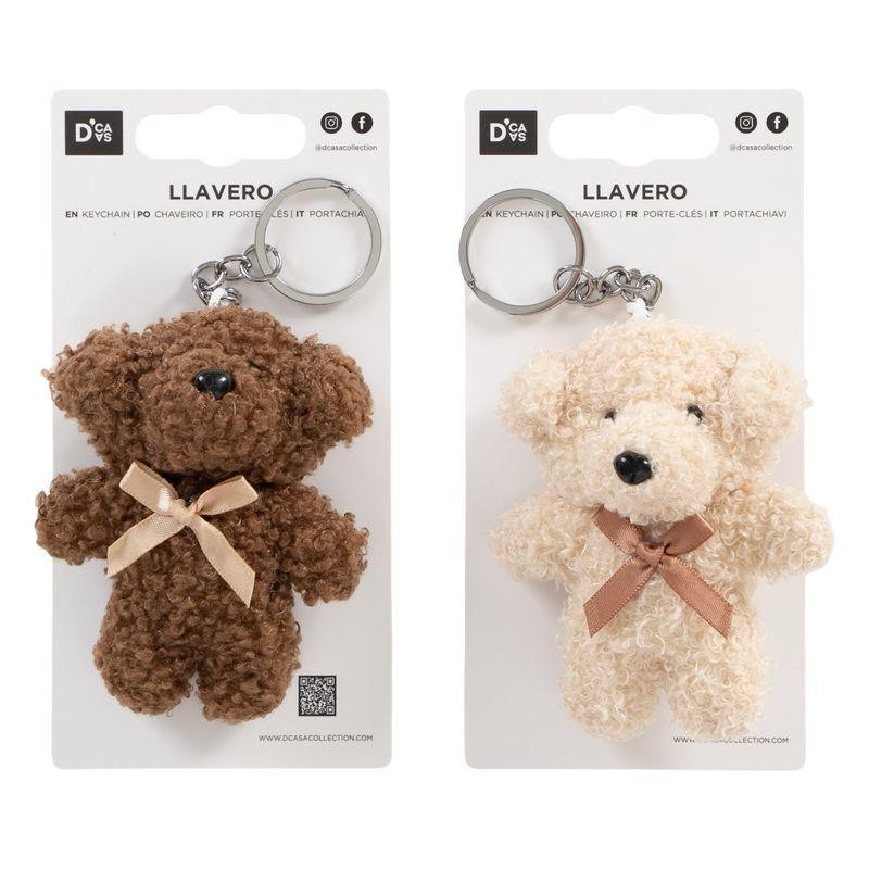 LLAVERO PELUCHE OSITO LAZO