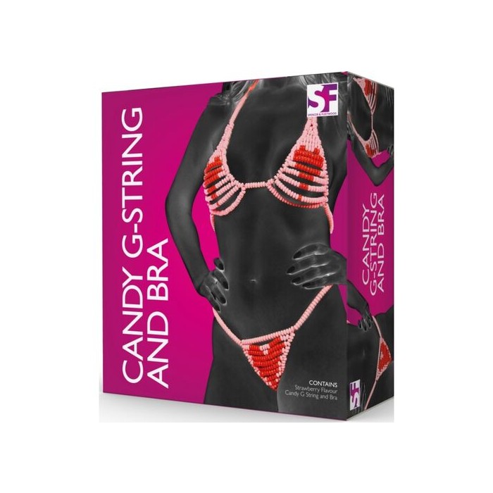 SUJETADOR Y TANGA CARAMELOS LOVERS