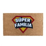 FELPUDO ANTIDES  SUPER FAMILIA 40X70
