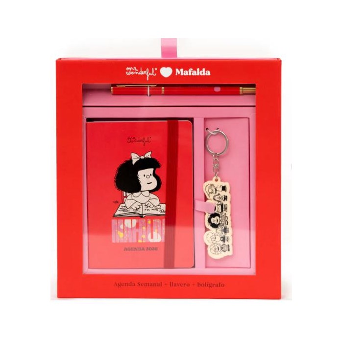 SET DE AGENDA POCKET A5 2026 SEMANAL   BOLI