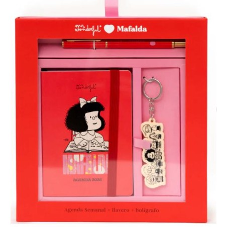 SET DE AGENDA POCKET A5 2026 SEMANAL   BOLI