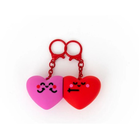 SET DE 2 LLAVEROS - CORAZONES