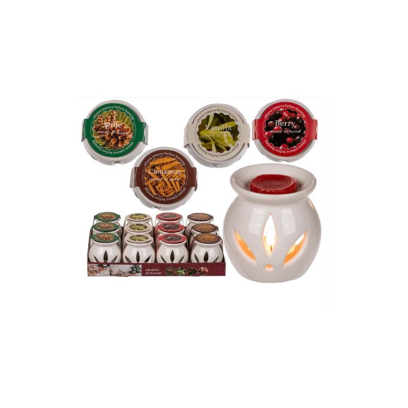 QUEMADOR CON CERA AROMATICA