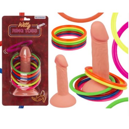 JUEGO DE LANZAMIENTO DE ANILLAS PENE