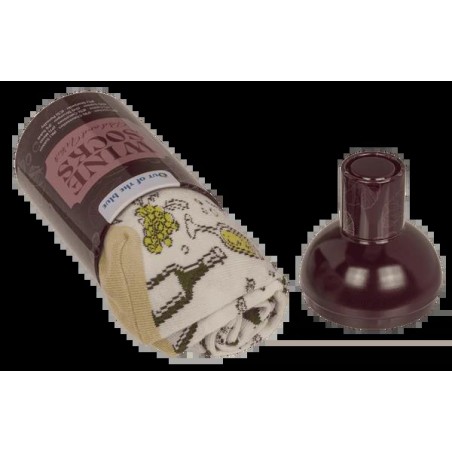 SET 2 PARES DE CALCETINES VINO T UNICA