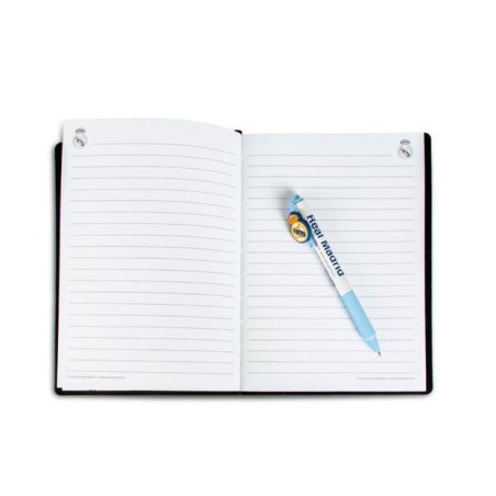 LIBRETA CON BOLIGRAFO REAL MADRID
