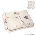 MANTA POLAR COZY DOGS 120 X 150 CM