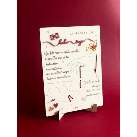 LÁMINA HILO ROJO PAREJA