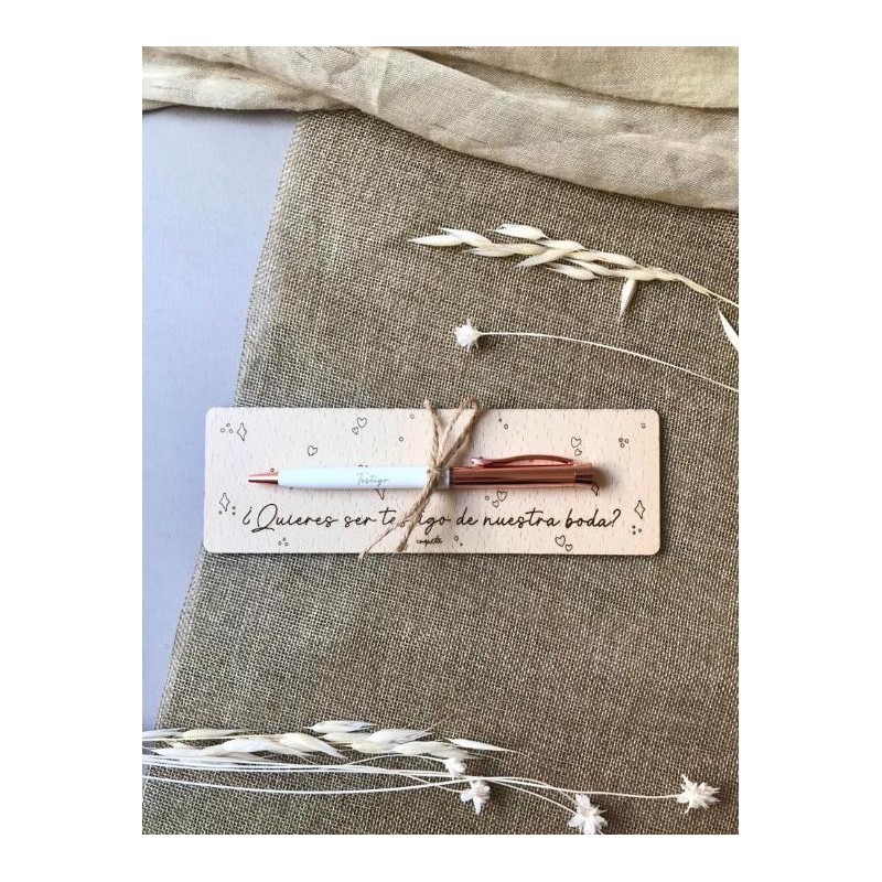 BOLI CON MENSAJE TESTIGO