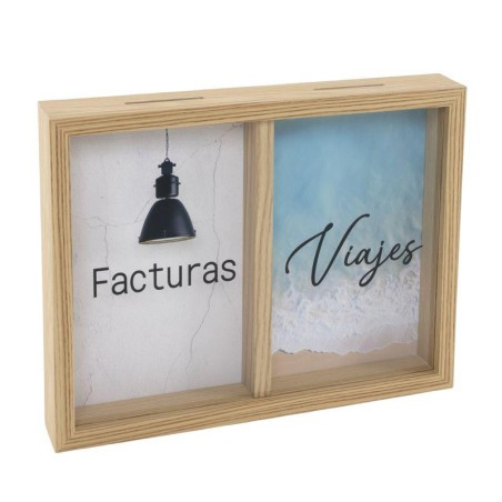 HUCHA DOBLE FACTURAS O VIAJES