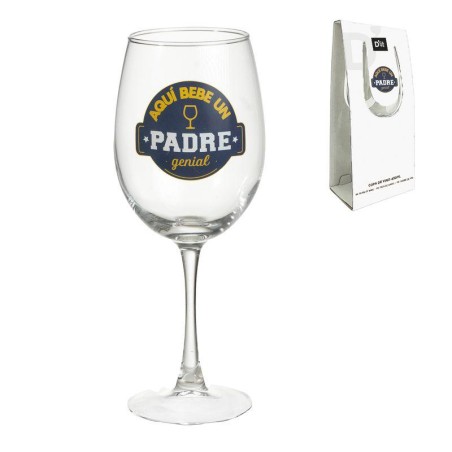 COPA DE VINO PAPÁ 450ML