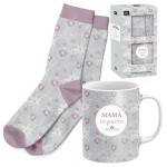 SET REGALO TAZA   CALCETINES MAMÁ T 38-42