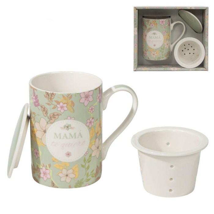 TISANA CON FILTRO CERÁMICA MAMÁ