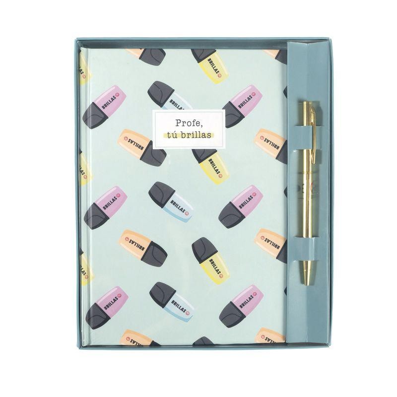 LIBRETA CON BOLIGRAFO PROFE