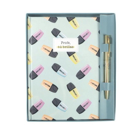 LIBRETA CON BOLIGRAFO PROFE