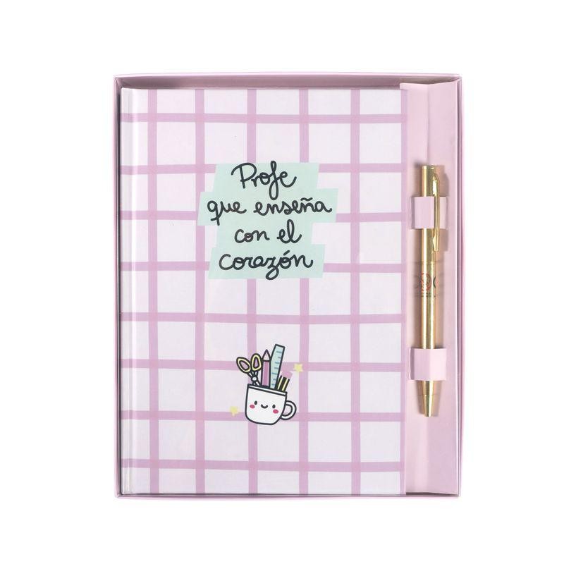 LIBRETA CON BOLIGRAFO PROFE