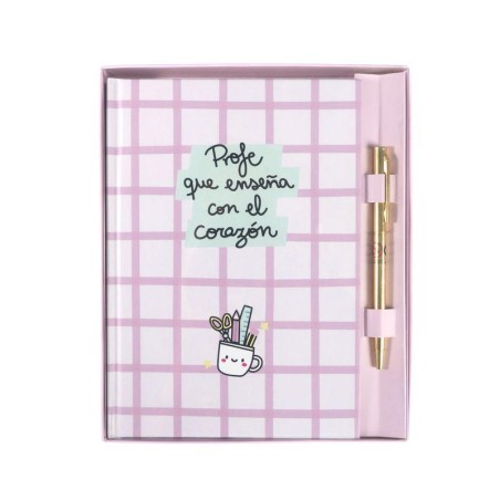 LIBRETA CON BOLIGRAFO PROFE