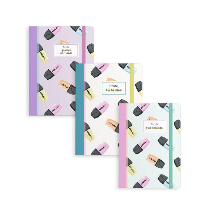 LIBRETA CON GOMA M PROFE