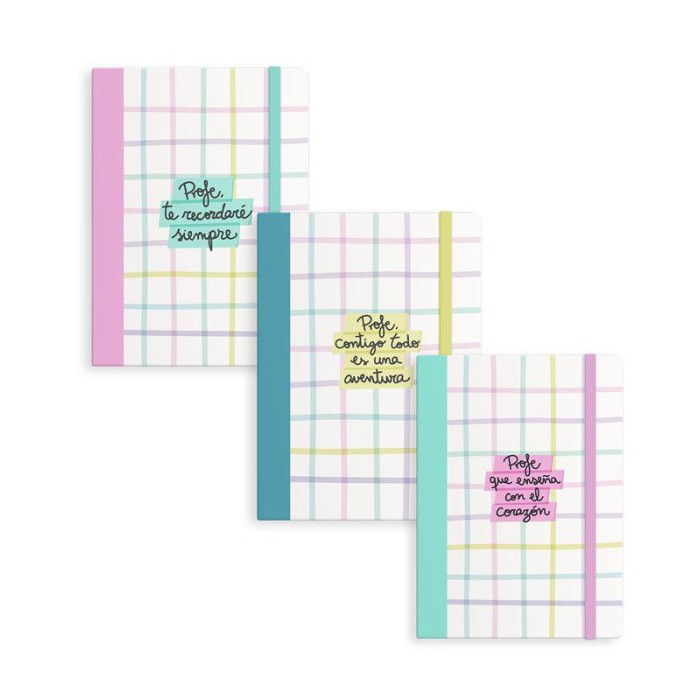 LIBRETA CON GOMA M PROFE