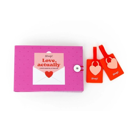 SET DE ALBUM DE FOTOS - ETIQUETAS DE VIAJE