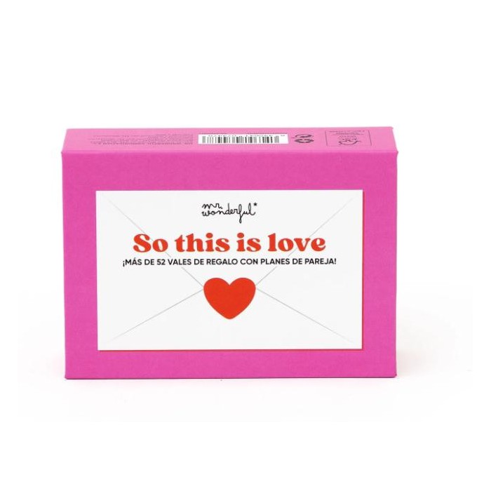 VALES PARA PAREJAS - SO THIS IS LOVE