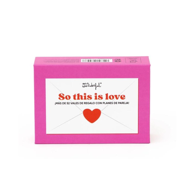 VALES PARA PAREJAS - SO THIS IS LOVE