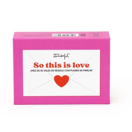 VALES PARA PAREJAS - SO THIS IS LOVE