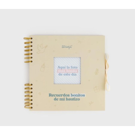 ÁLBUM RECUERDOS BONITOS DE MI BAUTIZO