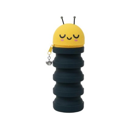 SET 6 BOLIS BORRABLES   ESTUCHE SILICONA - BEE