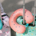 COJIN DE VIAJE CON ANTIFAZ - PINK